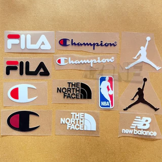 🔴พร้อมส่ง​ 10 แถม 1 ตัวรีดติดเสื้อผ้า ลายแบรนด์กีฬา ระบุขนาดไว้ที่รูปสินค้า