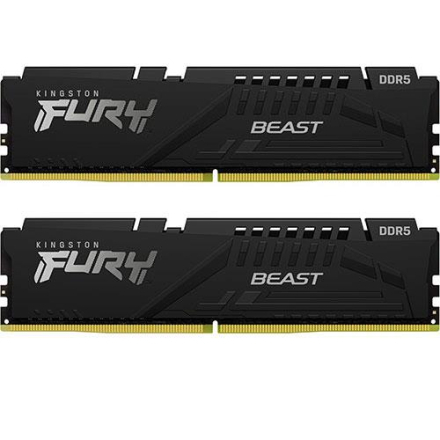 Kingston Fury Beast 32GB DDR5 5600MHz CL40 DIMM Black (2x16GB) (KF556C40BBK2-32)