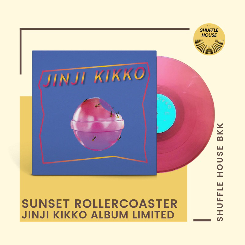 (พร้อมส่ง_ส่งด่วนได้) Sunset Rollercoaster Jinji Kikko Vinyl แผ่นเสียง/แผ่นไวนิล/แผ่นใหม่ซีล