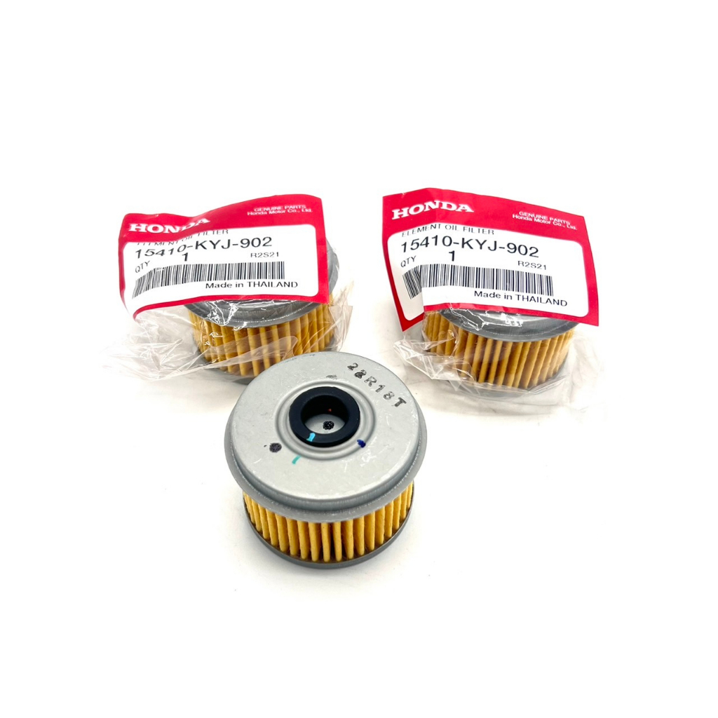 ไส้กรองน้ำมันเครื่อง Honda CBR 250 , 300 CRF 250 , 300 ทุกปี แท้ เบิกศูนย์ Honda 15410-KYJ-902
