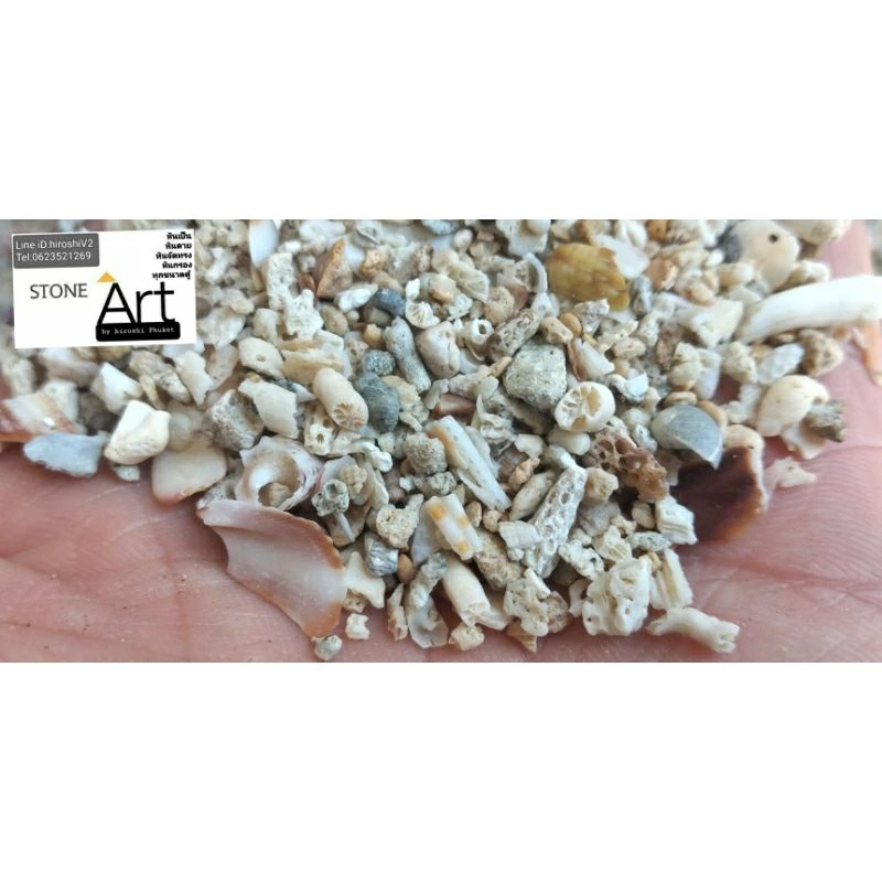 เศษ ปกร No,00 (0.5-1 mm) จากธรรมชาติ บำบัด ถุงละ1กก, ค้ดกรอง สะอาด ใช้รองก้นตู้ รักษาระบบนิ้เวศในตู้