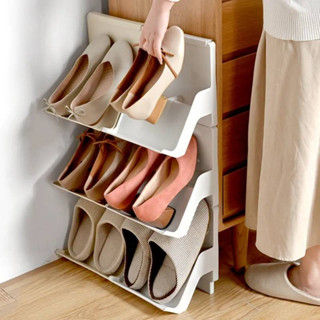 ที่วางรองเท้า 2ชิ้น Shoes organizer ที่แขวนรองเท้า Multi-Layer -สินค้ามีพร้อมส่ง-