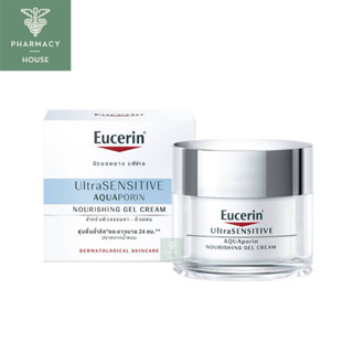 //ของแท้ฉลากไทย Eucerin Ultrasensitive Aquaporin Nourishing Gel Cream 50 ml.