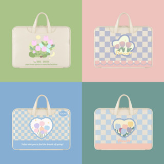 มาใหม่ กระเป๋าแล็ปท็อป กระเป๋าโน๊ตบุ๊ค(มีหูหิ้ว) laptop bag notebook case ซองแมคบุ๊ค กระเป๋าlaptop