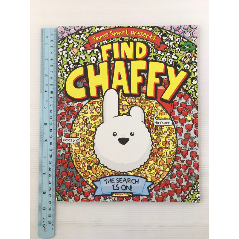 Jamie Smart present : Find Chaffy Search and Find Activity book หนังสือภาษาอังกฤษปกอ่อนมือสองสภาพดี