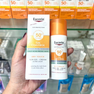 EUCERIN SUN GEL-CREAM OIL CONTROL DRY TOUCH SPF50 ปริมาณ 50 ml  .