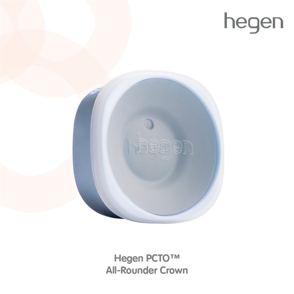 Hegen PCTO ฝาหัดดื่ม ฝาหัดจิบ สีฟ้า สำหรับเด็ก 12 เดือน+ All-Rounder Crown - Blue
