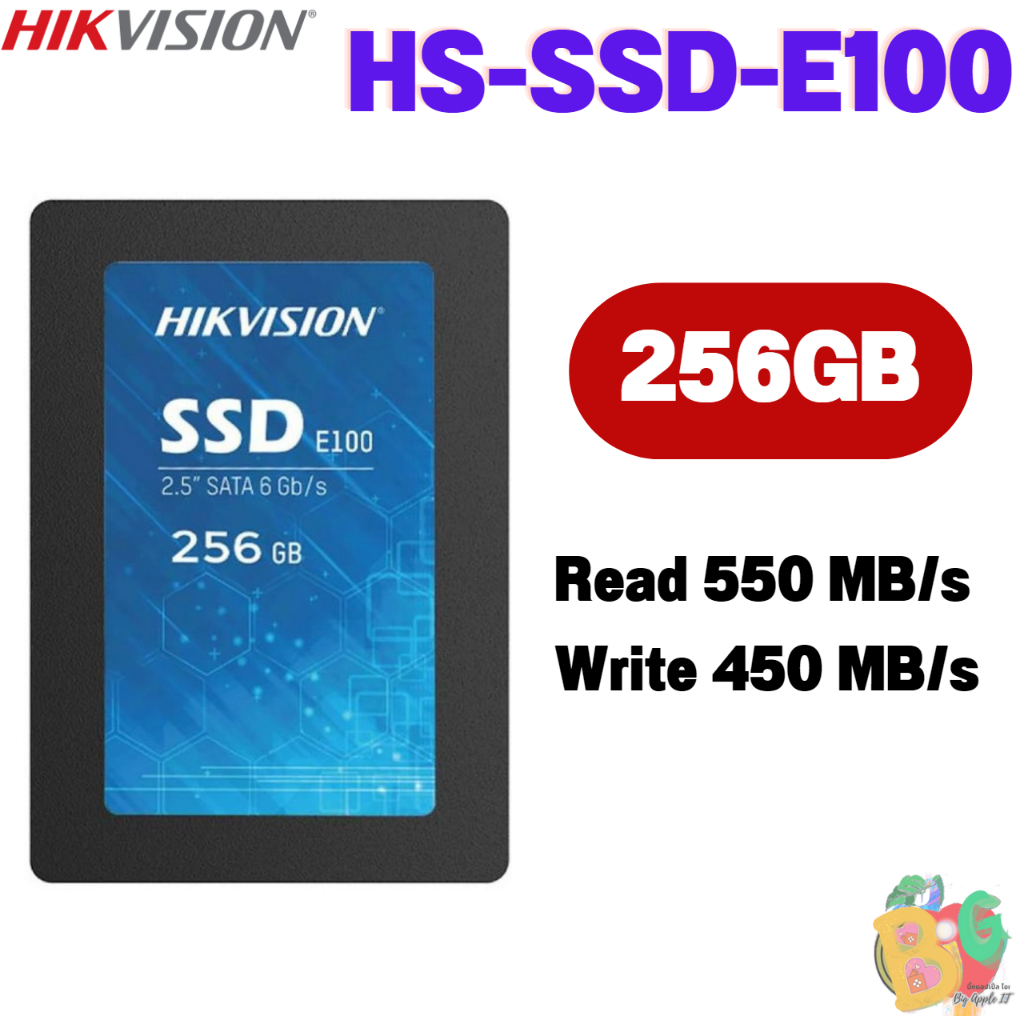 #256GBSSD #เอสเอสดี #HIKVISION #HS-SSD-E100 #อุปกรณ์คอมพิวเตอร์