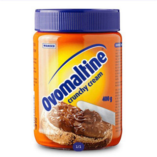 ของแท้ จากสวิส🇨🇭 Ovamaltine crunchy cream 400g. สเปรดโอวัลตินทาขนมปัง