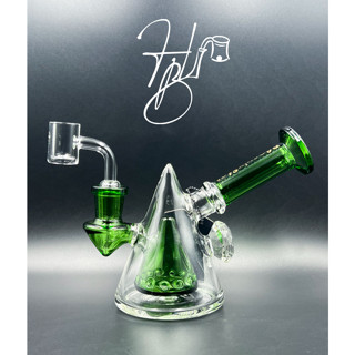 Dab Rig Recycler แด๊บ ริค รีไซเคลอร์ บ้องแก้ว 5" for Wax/Shatter/Dab/Rosin/Resin PHX475