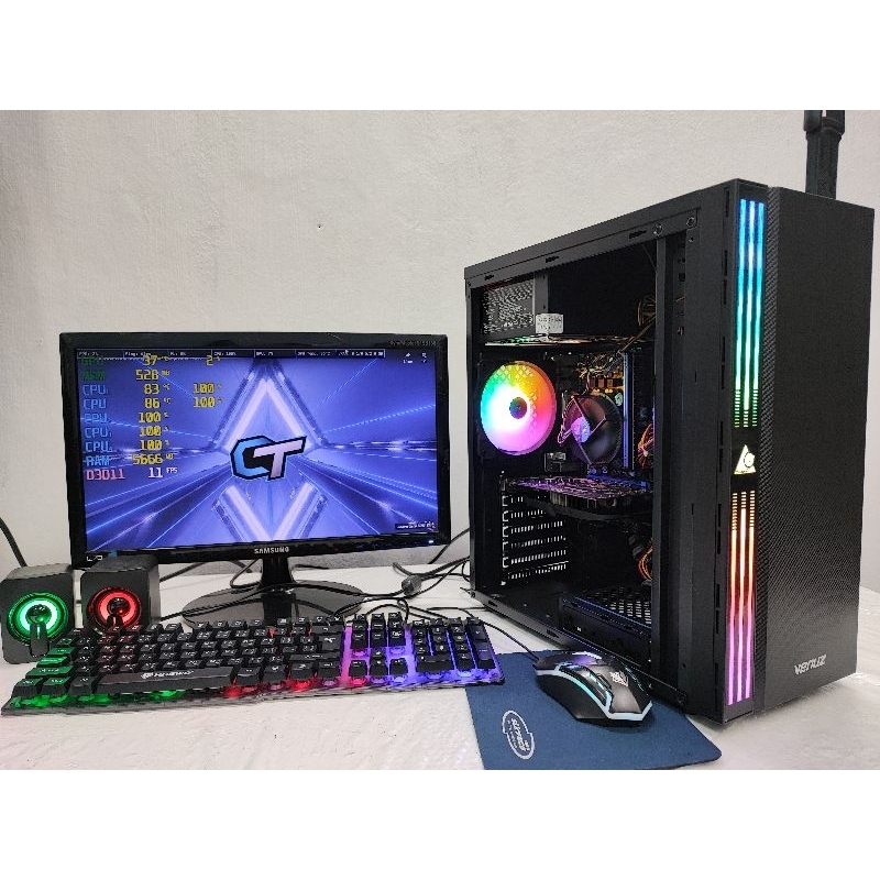 คอมชุดเล่นFIVEMได้ I5/แรม8/ssd240/การ์ดจอแยกเล่นเกม ราคาประหยัดกาดจอ1-2G