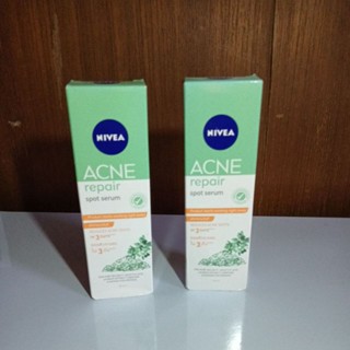 Nivea Acne Repair Srot Serum นีเวีย เจลแต้มสิว แอคเน่ รีแพร์ สปอตเซรั่ม 15มล.