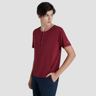 SUIT SELECT T-SHIRT Button (Wine)