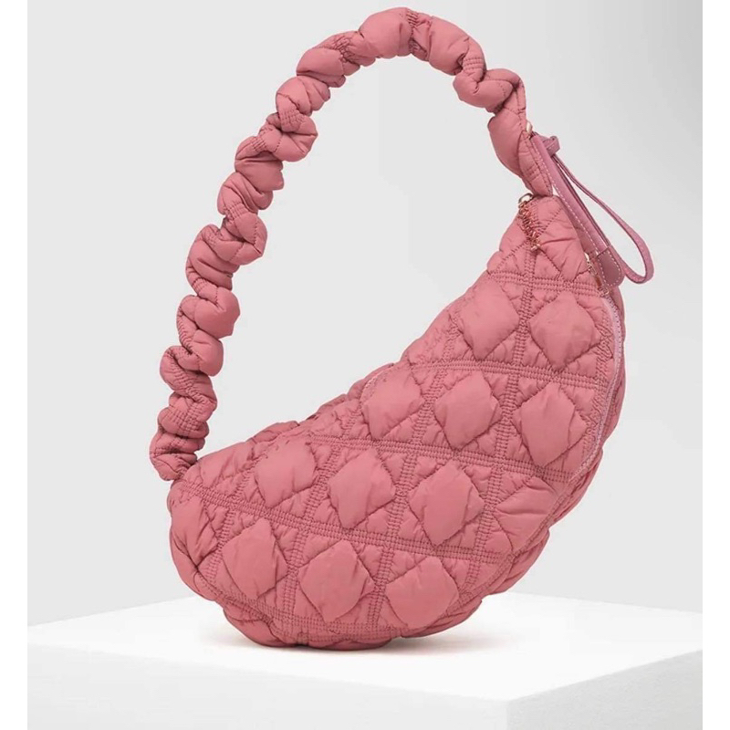 Carlyn bag - cozy M pink มือสอง