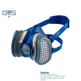 GVS Elipse® A1P3 Respirator หน้ากากสำหรับป้องกันก๊าซชีวภาพ และฝุ่น