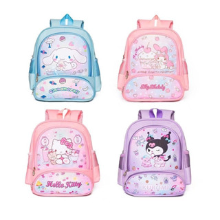 กระเป๋าเป้ Sanrio มี 4 ลาย ขนาด 14 นิ้ว มีช่องใส่ด้านหน้า และด้านข้าง