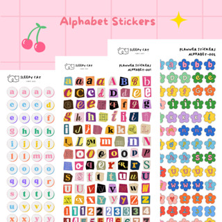 Planner Stickers สติกเกอร์ตัวอักษร สติกเกอร์ตกแต่งไดอารี่ Bullet Journal สติกเกอร์ตกแต่งสมุดบันทึก สติกเกอร์ไดคัท