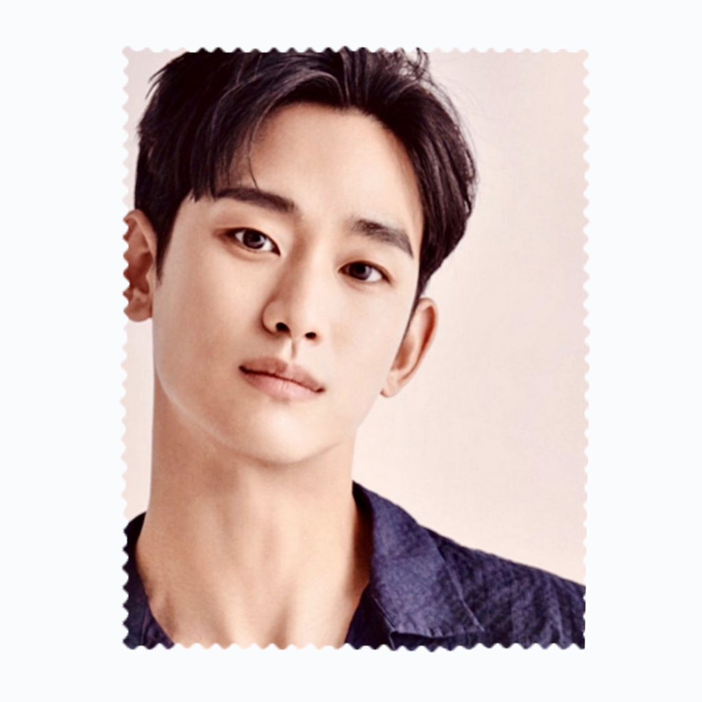 คิมซูฮยอน Kim Soo Hyun นักแสดงเกาหลี ผ้าเช็ดแว่นตา เช็ดเลนส์ ผ้าไมโครไฟเบอร์