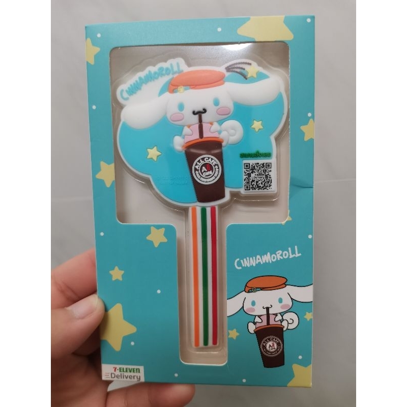 แม่เหล็กติดตู้เย็นห้อยของได้ ชินนามอโรล Cinnamoroll ของสะสม 7-11