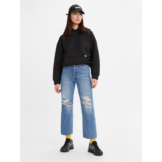 กางเกงยีนส์ Levis® Womens Ribcage Straight Ankle Jeans