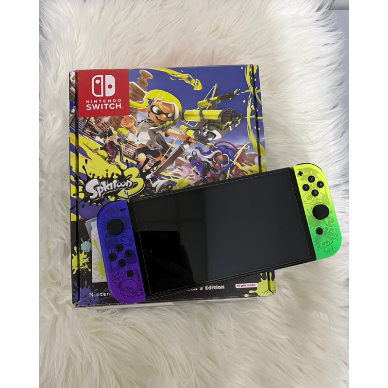 เครื่อง Nintendo switch oled splatoon3 limited edition