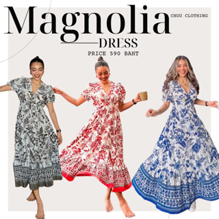 MAGNOLIA DRESS [เดรสพร้อมส่ง]💥ลด10%💥