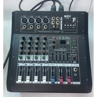 power mixer MBV m-04D พาวเวอร์ มิกเซอร์ มีบลูทูธ รุ่นใหม่