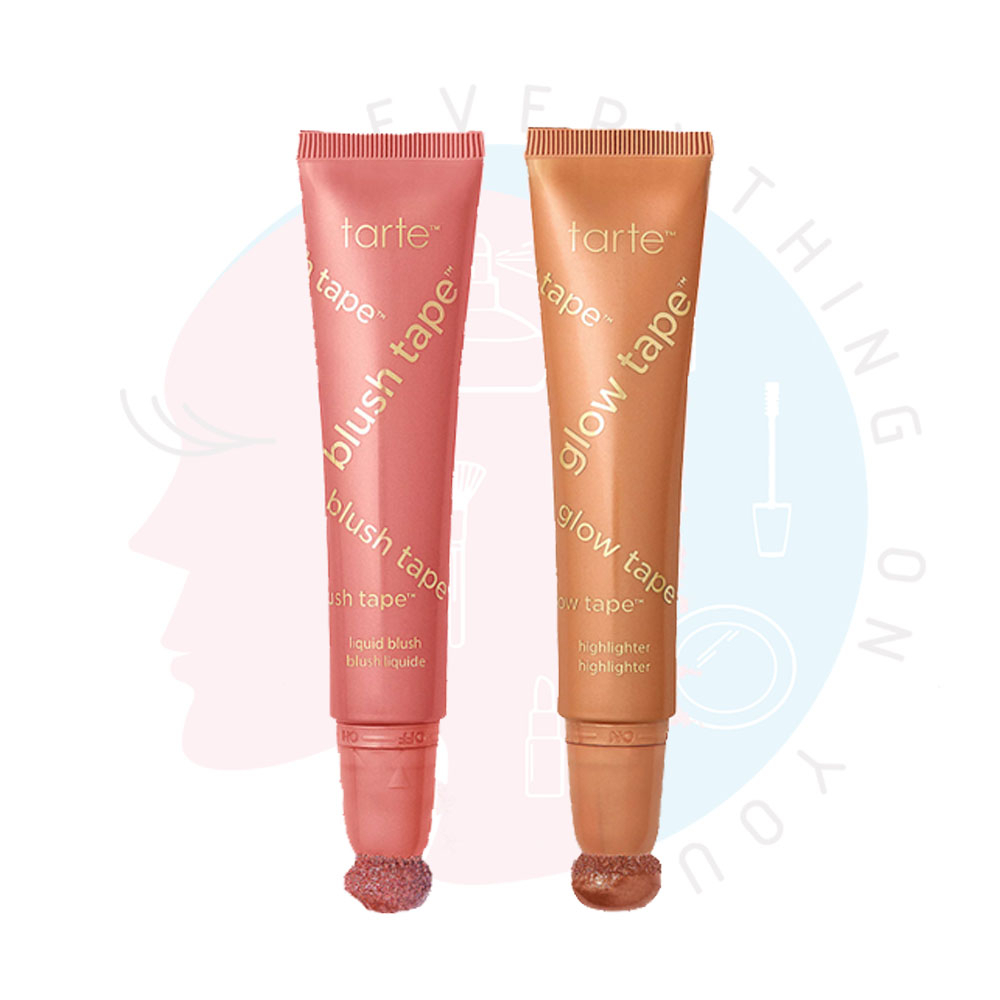 {เก็บโค้ดหน้าร้าน} [พร้อมส่ง] Tarte Blush Tape Liquid Blush / Glow Tape Highlighter / Contour 12ml