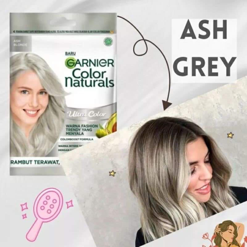 สีย้อมผม Garnier สี(Ash Blonde)
