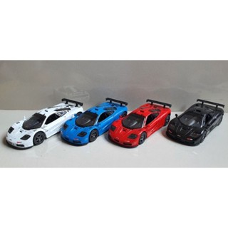 โมเดลรถเหล็ก Mclaren F1 GTR  สเกล 1:34   ยาวประมาณ 12-13cm เปิดประตูได้