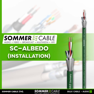 Sommer Cable SC-ALBEDO MKII สายสัญญาณ 2 x 0.20mm². 24AWG NF-Phono Cable