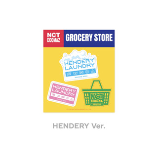 [PRE-ORDER] [NCT CCOMAZ GROCERY STORE] LUGGAGE STICKER - HENDERY