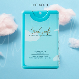 ONESOOK วันสุข แอลกอฮอล์สเปรย์ กลิ่น 03 Cotton Cloud #กลิ่นหอมถนอมมือ