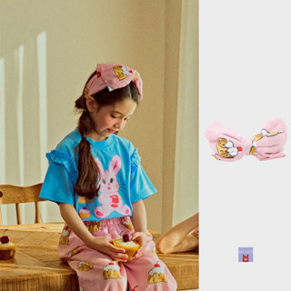 【พร้อมส่ง】 IRIS KIDS IKH067 cakebow Princess pink hair band ที่คาดผม เครื่องตกแต่งทรงผมเด็กผู้หญิง