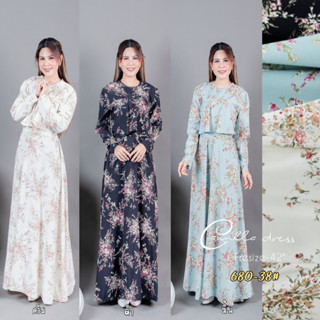 ชุดเดรส รุ่น 680-38 CAMILLA DRESS ระบายอก