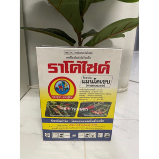 ใช้โค้ตส่งฟรีได้ ราโคไซค์ แมนโคเซบ สารป้องกันกำจัดเชื้อรา ใบไหม้ ใบจุด ใบด่าง รานำ้ค้าง ใบสนิม แอนแทรคโนส ขนาด 1 กก.