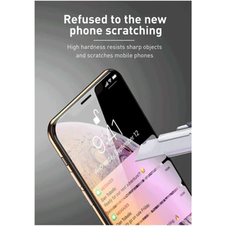 ฟิล์มกระจก แบบเต็มจอ 9D สําหรับ iPhone 17 11 13 12 14 15 16 Pro Max 7 8 15 16 14 Plus X XR XS Max SE ติดง่าย ฟิล์มกันรอย