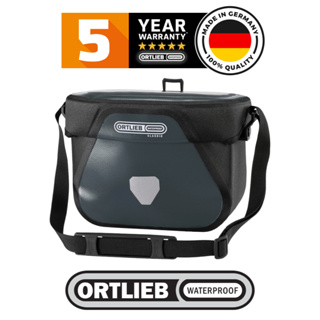 Ortlieb กระเป๋าหน้าแฮนด์จักรยาน Ultimate Six Classic ขนาด 6.5 ลิตร สีเทา Asphalt