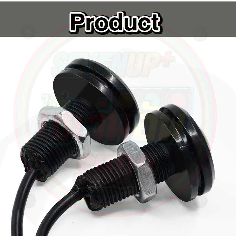 ✨SALE✨ส่งจากไทย💡มี7สี 2ชิ้น ใหญ่ 23mm. ไฟตาแมว ไฟเลี้ยวมอเตอร์ไซค์ ไฟเลี้ยวตาแมว Led Eagle Eyes - รูปที่ 4