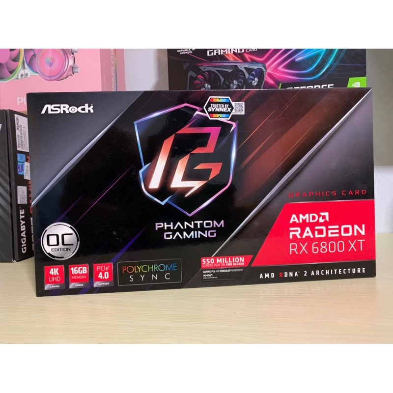 RX6800XT PHANTOM ASROCK มือสองประกันไทย