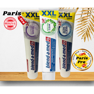 ยาสีฟันเยอรมัน Blend-a-med  Toothpaste 24 h Protection ขนาด XXL 125 ml สูตรปกป้องยาวนาน 24 ชม. นำเข้าจากเยอรมัน