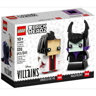 LEGO BrickHeadz Cruella &amp; Maleficent 40620