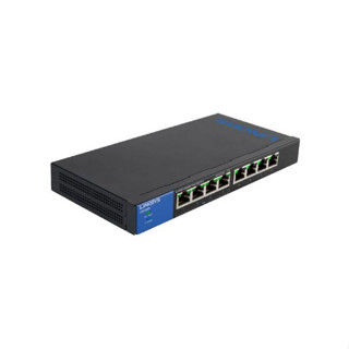 LINKSYS LGS108P 8-Port Unmanaged Gigabit Switch รองรับ PoE เน็ตเวิร์คสวิตช์สำหรับธุรกิจ LGS108P-AP