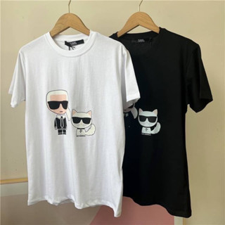 เสื้อยืด karl Lagerfeld  logo shirt