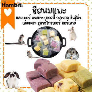 Hambit. ชีสนมแพะสด แฮนด์เมด 100% สำหรับแฮมเตอร์ กระต่าย ชินชิล่า ขนมกระต่าย ขนมแฮมเตอร์ ขนมแกสบี้ ขนมกระรอก