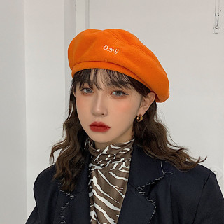 หมวกเบเร่ต์ผ้านุ่ม สไตล์ฮิป สีนีออน | Neon Fleece Beret Hat