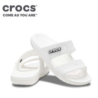 Buy 1 pair get 2 Jibbitzs free รองเท้า Classic Crocs Sandal  รองเท้าแตะสวนผู้หญิง รองเท้าส้นสูง รองเท้าส้นแบน