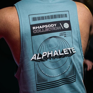 เสื้อกล้าม ALPHALETE #1 / เสื้อกล้ามผ้าคอตตอน ใส่ได้ทั้งยิมและเที่ยว ผ้านิ่มใส่สบายไม่คันเวลาเหงื่อออก