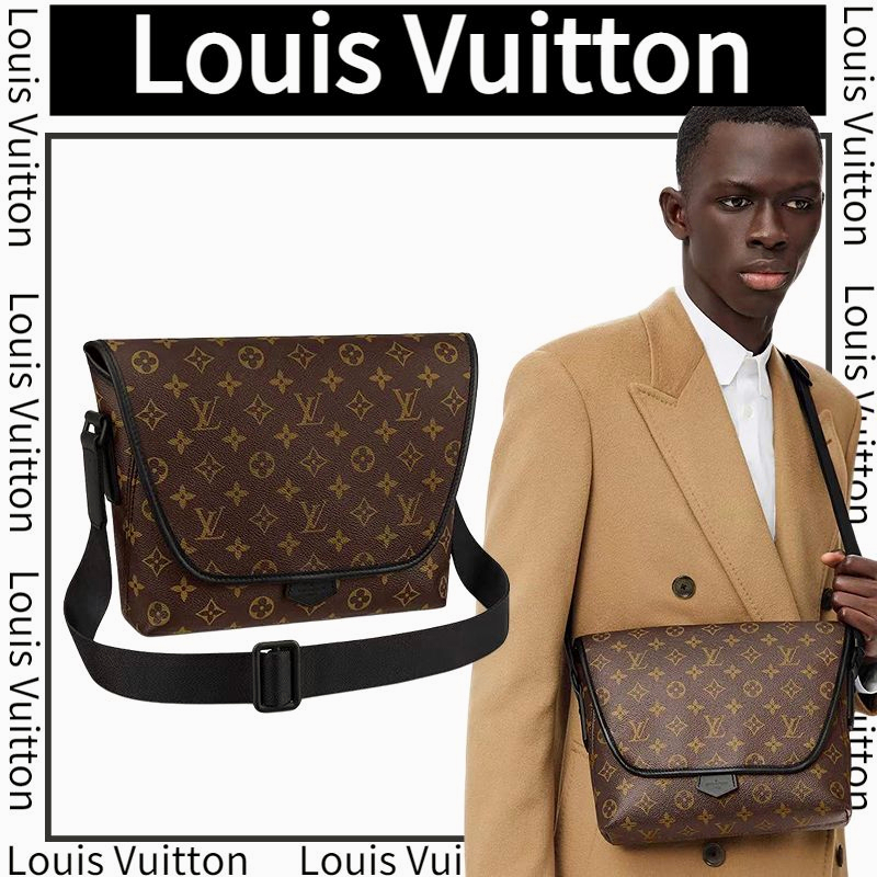 หลุยส์วิตตอง/LouisVuitton messenger bag / กระเป๋าสะพายข้างผู้ชาย / กระเป๋าสะพายข้าง / ใหม่! ! ของแท้100%