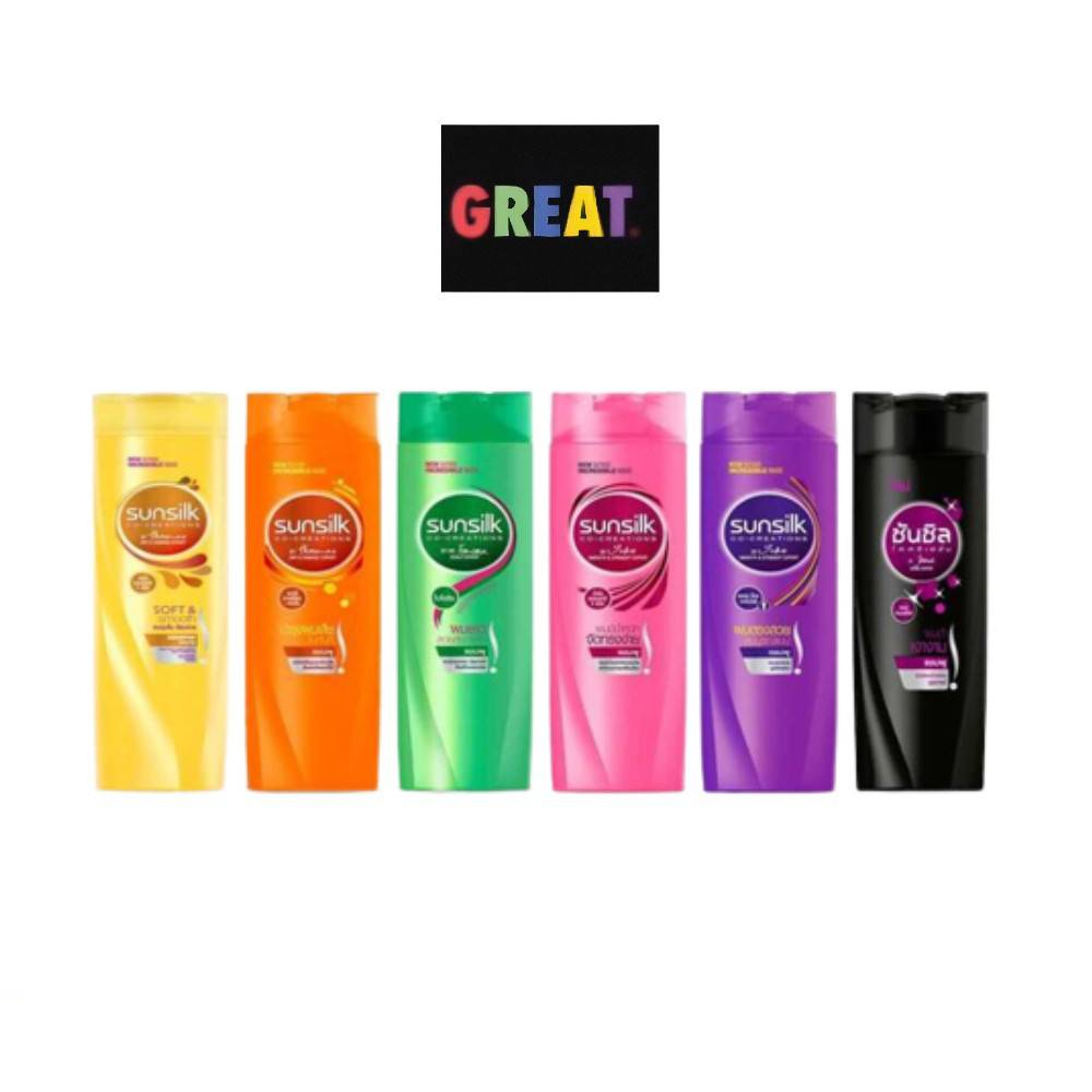 ซันซิล Sunsilk ยาสระผม ครีมนวดผม แชมพูสระผม ขนาด 105-110 ml